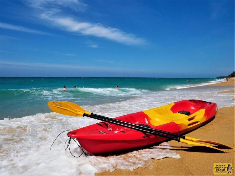 Micky Monkey Beach At Maikhao Beach Otel Mai Khao Dış mekan fotoğraf